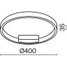 Потолочный светильник MAYTONI RIM MOD058CL-L35BK