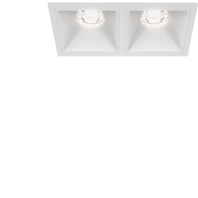 Встраиваемый светильник MAYTONI ALFA LED DL043-02-10W4K-SQ-W